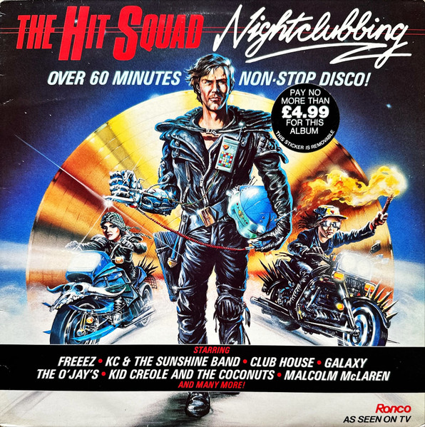 Various - The Hit Squad Nightclubbing tweedehands verzamel LP bij Run4Records