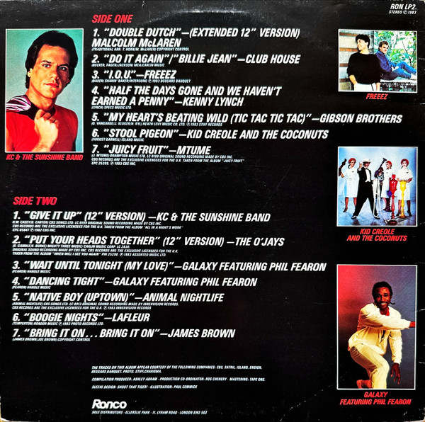 Various - The Hit Squad Nightclubbing tweedehands verzamel LP bij Run4Records
