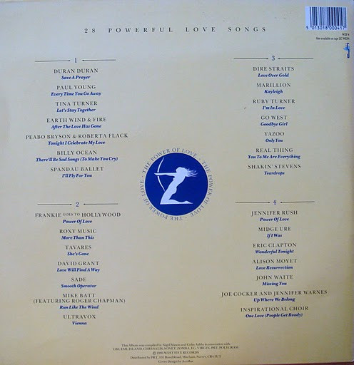 Various - The Power Of Love tweedehands verzamel LP bij Run4Records