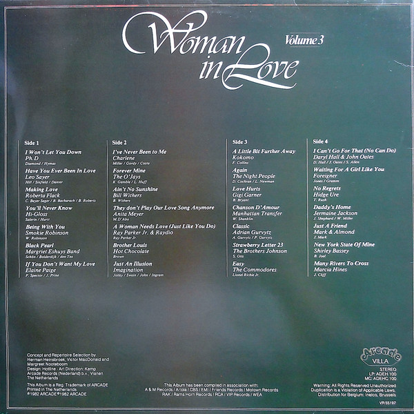 Various - Woman In Love Volume 3 tweedehands verzamel LP bij Run4Records