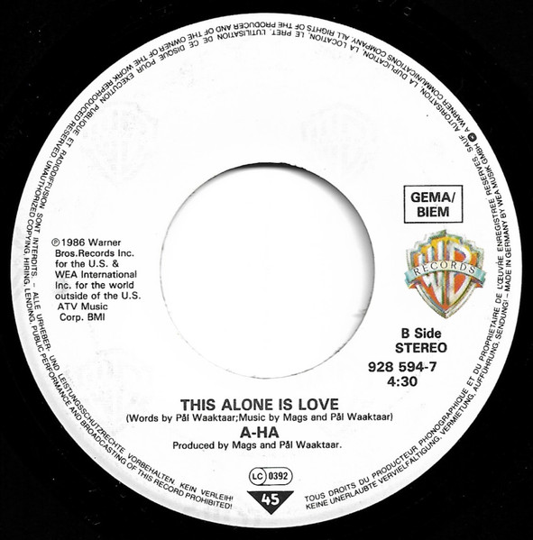 a-ha - I've Been Losing You tweedehands 7 inch LP bij Run4Records