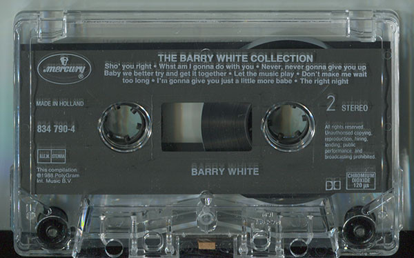 Barry White - The Collection tweedehands cassette LP bij Run4Records