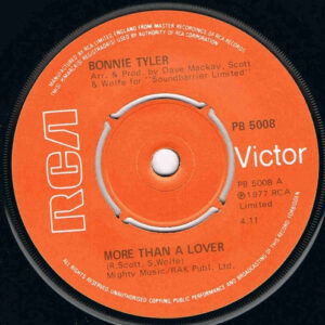 Bonnie Tyler – More Than A Lover