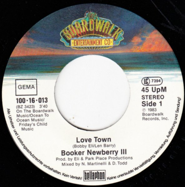 Booker Newberry III - Love Town tweedehands 7 inch LP bij Run4Records