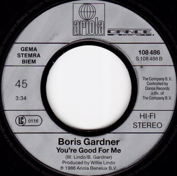 Boris Gardiner - I Want To Wake Up With You tweedehands 7 inch LP bij Run4Records