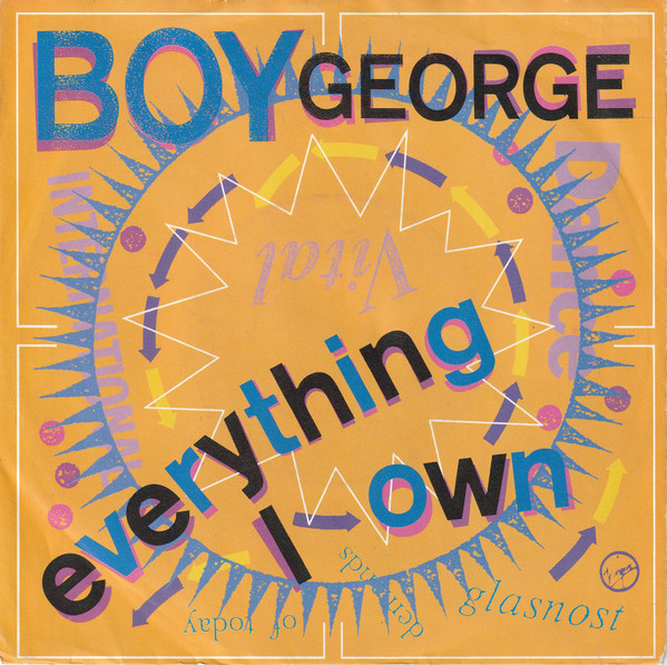 Boy George - Everything I Own tweedehands 7 inch LP bij Run4Records