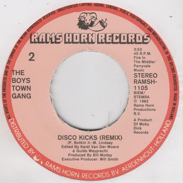 Boys Town Gang - Signed, Sealed, Delivered (I'm Yours) tweedehands 7 inch LP bij Run4Records