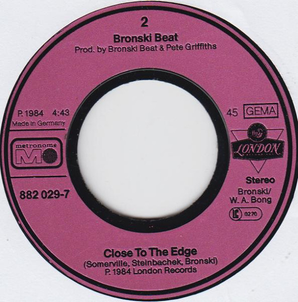 Bronski Beat - It Ain't Necessarily So tweedehands 7 inch LP bij Run4Records