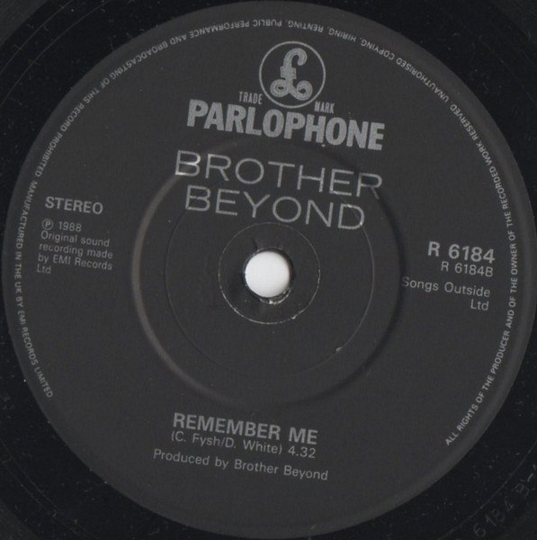 Brother Beyond - The Harder I Try tweedehands 7 inch LP bij Run4Records