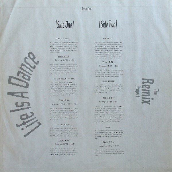 Chaka Khan - Life Is A Dance - The Remix Project tweedehands soul LP bij Run4Records