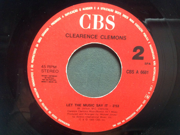 Clarence Clemons, Jackson Browne - You're A Friend Of Mine tweedehands 7 inch LP bij Run4Records