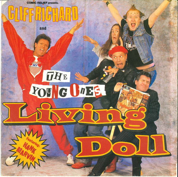 Cliff Richard, The Young Ones, Hank Marvin - Living Doll tweedehands 7 inch LP bij Run4Records