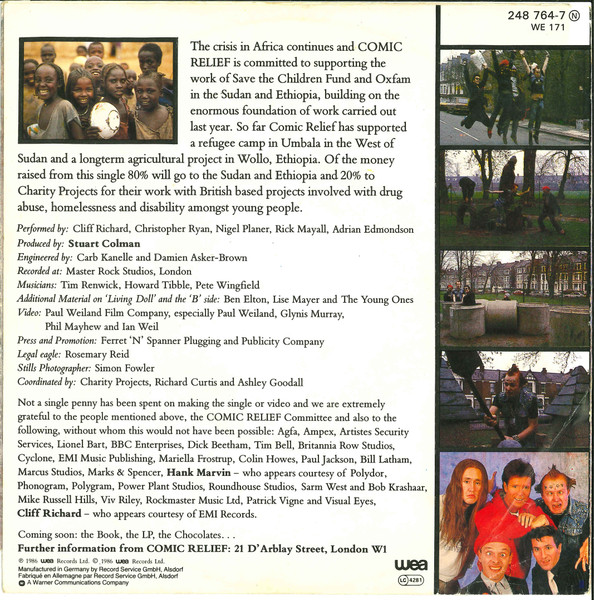 Cliff Richard, The Young Ones, Hank Marvin - Living Doll tweedehands 7 inch LP bij Run4Records