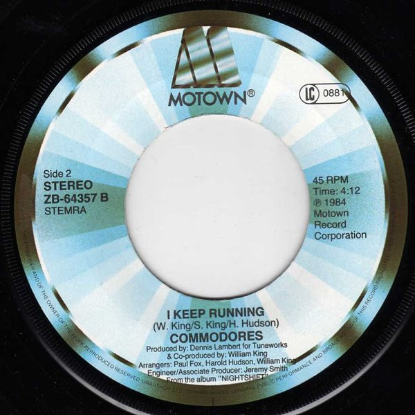 Commodores - Nightshift tweedehands 7 inch LP bij Run4Records