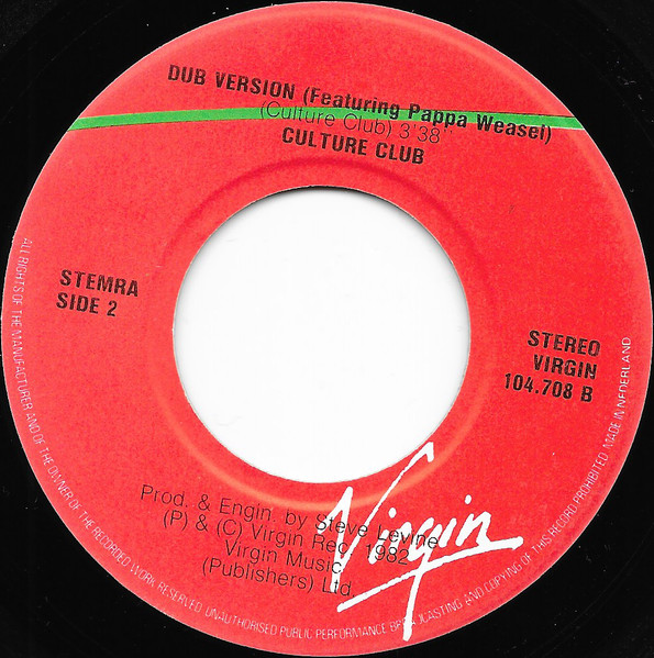 Culture Club - Do You Really Want To Hurt Me tweedehands 7 inch LP bij Run4Records
