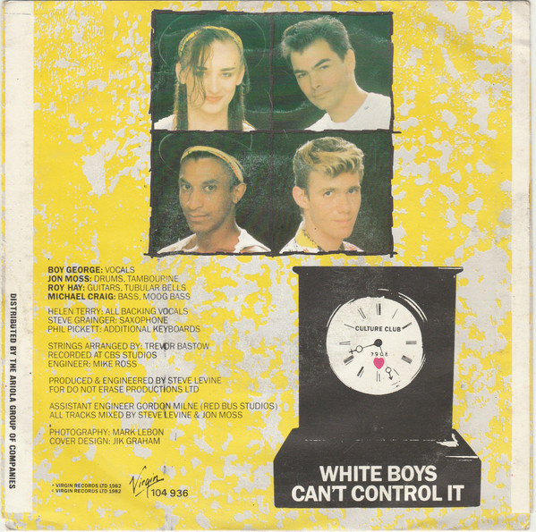 Culture Club - Time (Clock Of The Heart) tweedehands 7 inch LP bij Run4Records