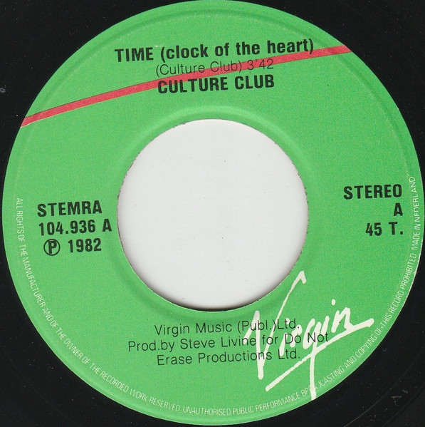 Culture Club - Time (Clock Of The Heart) tweedehands 7 inch LP bij Run4Records