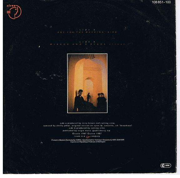 Cutting Crew - One For The Mocking-Bird tweedehands 7 inch LP bij Run4Records
