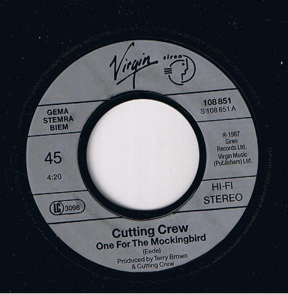 Cutting Crew - One For The Mocking-Bird tweedehands 7 inch LP bij Run4Records