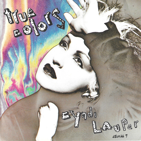 Cyndi Lauper - True Colors tweedehands 7 inch LP bij Run4Records