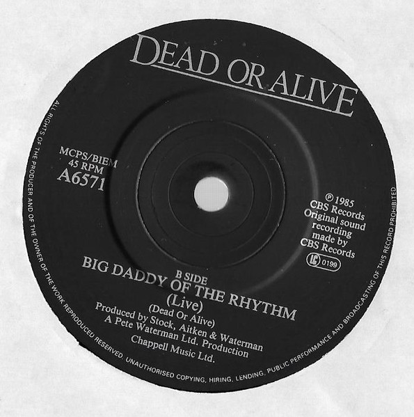 Dead Or Alive - My Heart Goes Bang (Get Me To The Doctor) tweedehands 7 inch LP bij Run4Records