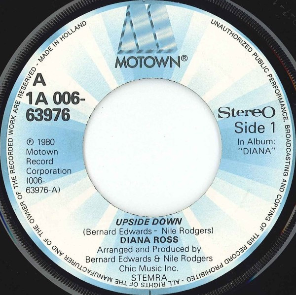 Diana Ross - Upside Down tweedehands 7 inch LP bij Run4Records