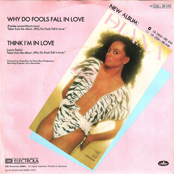 Diana Ross - Why Do Fools Fall In Love tweedehands 7 inch LP bij Run4Records
