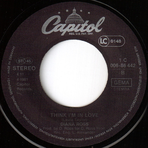 Diana Ross - Why Do Fools Fall In Love tweedehands 7 inch LP bij Run4Records