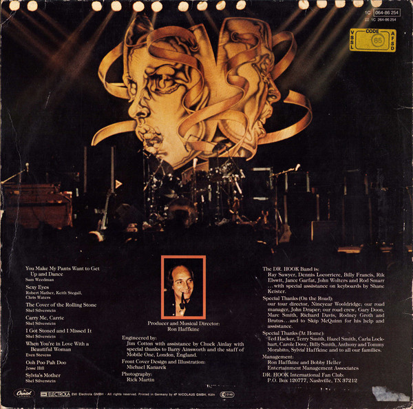 Dr. Hook - Live In The U.K. tweedehands disco LP bij Run4Records