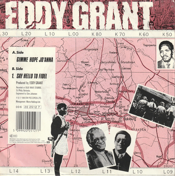 Eddy Grant - Gimme Hope Jo'Anna tweedehands 7 inch LP bij Run4Records