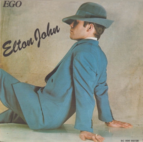 Elton John - Ego / Flinstone Boy tweedehands 7 inch LP bij Run4Records
