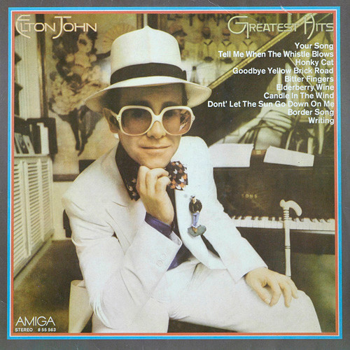 Elton John - Greatest Hits tweedehands pop LP bij Run4Records