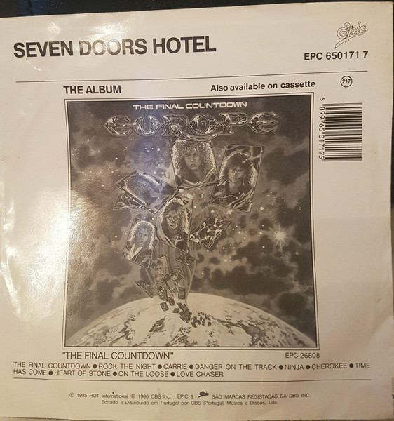 Europe (2) - Rock The Night tweedehands 7 inch LP bij Run4Records