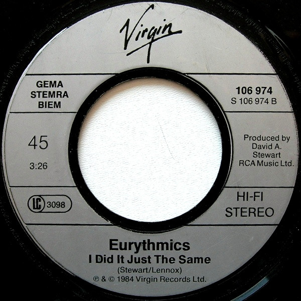 Eurythmics - Sexcrime (Nineteen Eighty ▪ Four) tweedehands 7 inch LP bij Run4Records