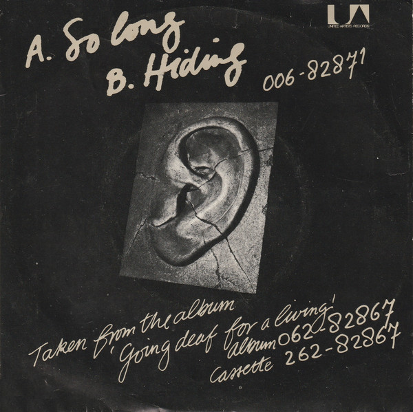 Fischer-Z - So Long tweedehands 7 inch LP bij Run4Records