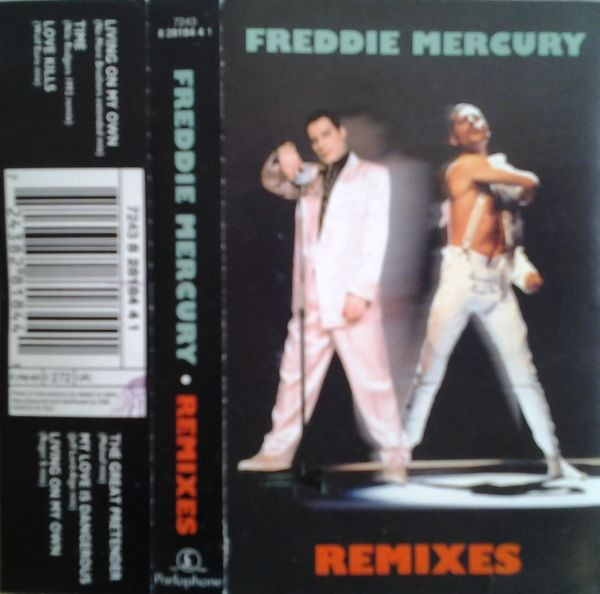 Freddie Mercury - Remixes tweedehands cassette LP bij Run4Records