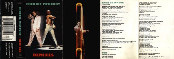 Freddie Mercury - Remixes tweedehands cassette LP bij Run4Records