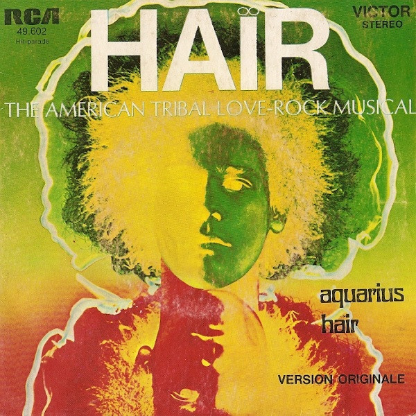 "Hair" Original Broadway Cast - Aquarius / Hair tweedehands 7 inch LP bij Run4Records