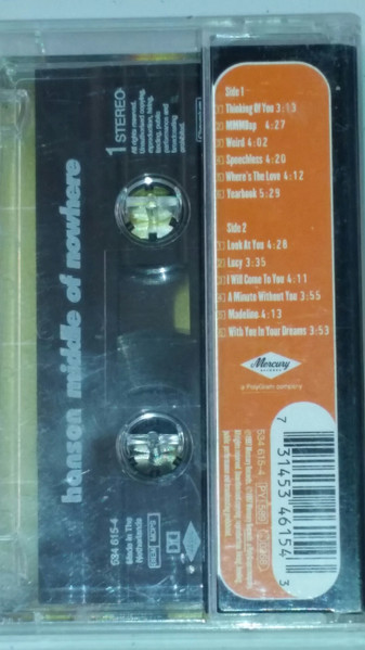 Hanson - Middle Of Nowhere tweedehands cassette LP bij Run4Records