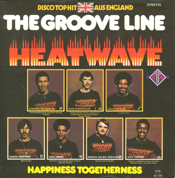 Heatwave - The Groove Line tweedehands 7 inch LP bij Run4Records