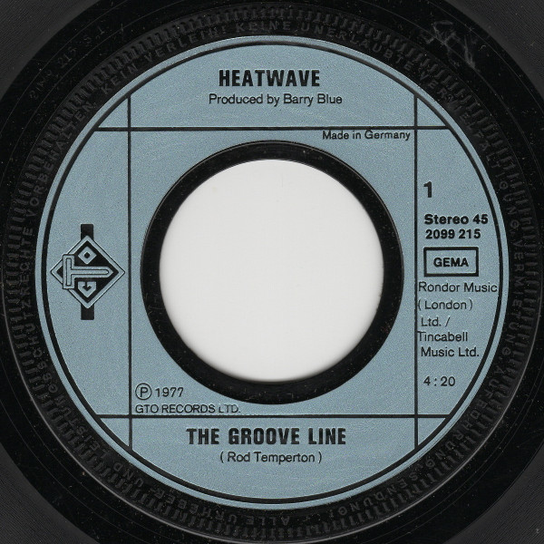 Heatwave - The Groove Line tweedehands 7 inch LP bij Run4Records
