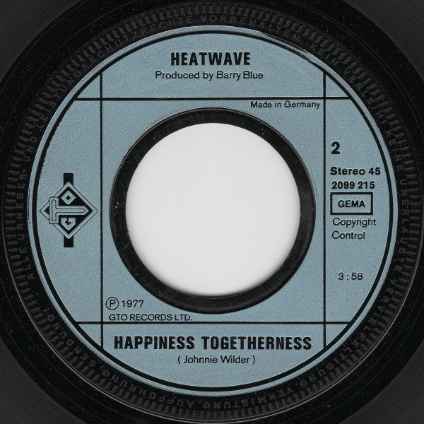 Heatwave - The Groove Line tweedehands 7 inch LP bij Run4Records