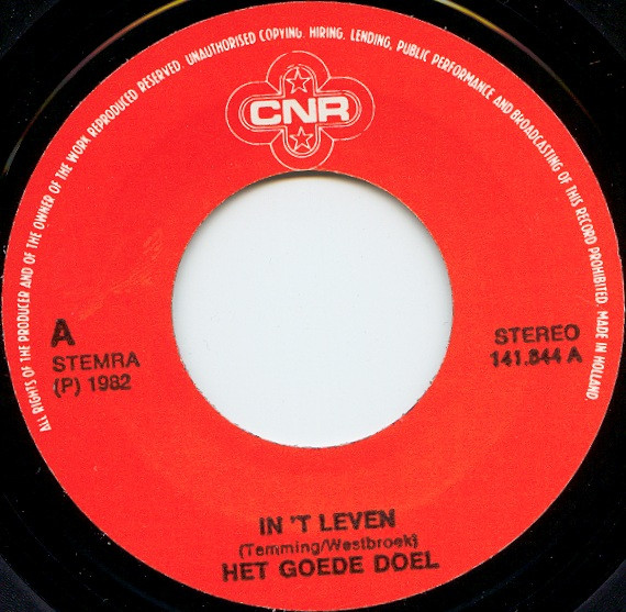 Het Goede Doel - In 't Leven tweedehands 7 inch LP bij Run4Records
