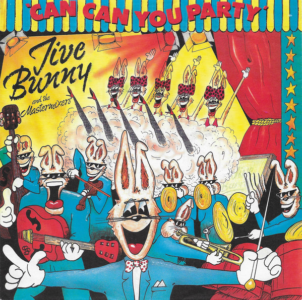 Jive Bunny And The Mastermixers - Can Can You Party tweedehands 7 inch LP bij Run4Records