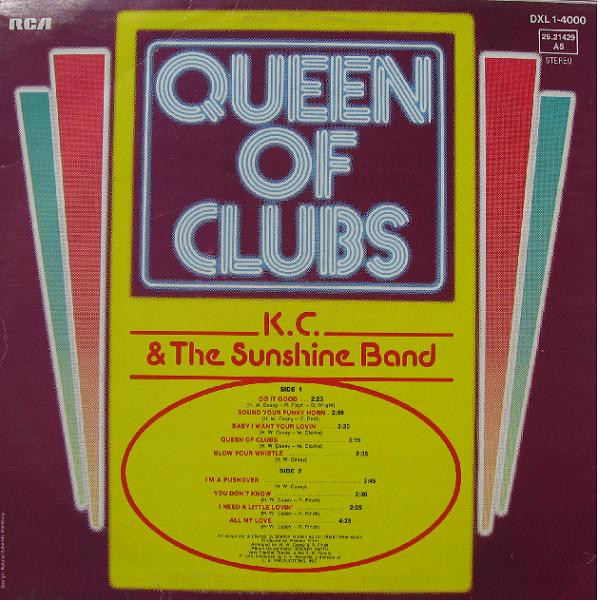 KC & The Sunshine Band - Queen Of Clubs tweedehands disco LP bij Run4Records