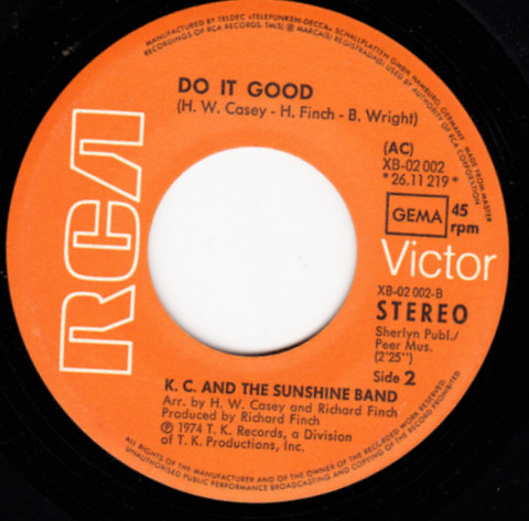 KC & The Sunshine Band - Queen Of Clubs tweedehands 7 inch LP bij Run4Records