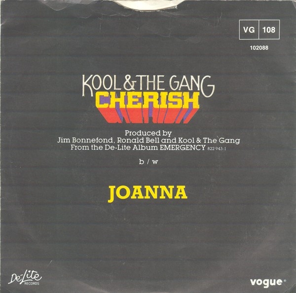 Kool & The Gang - Cherish tweedehands 7 inch LP bij Run4Records