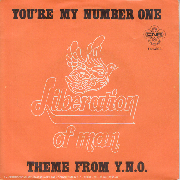 Liberation Of Man - You're My Number One tweedehands 7 inch LP bij Run4Records
