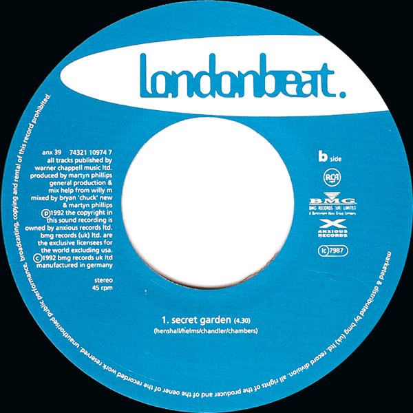 Londonbeat - Lover You Send Me Colours tweedehands 7 inch LP bij Run4Records