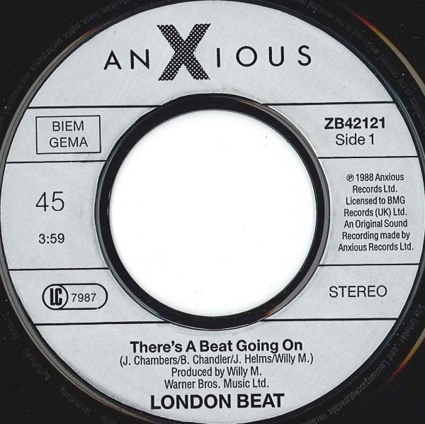 Londonbeat - There's A Beat Going On... tweedehands 7 inch LP bij Run4Records